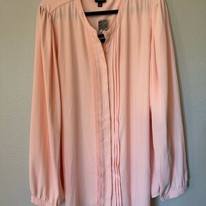 Torrid Georgette Pintuck Blouse